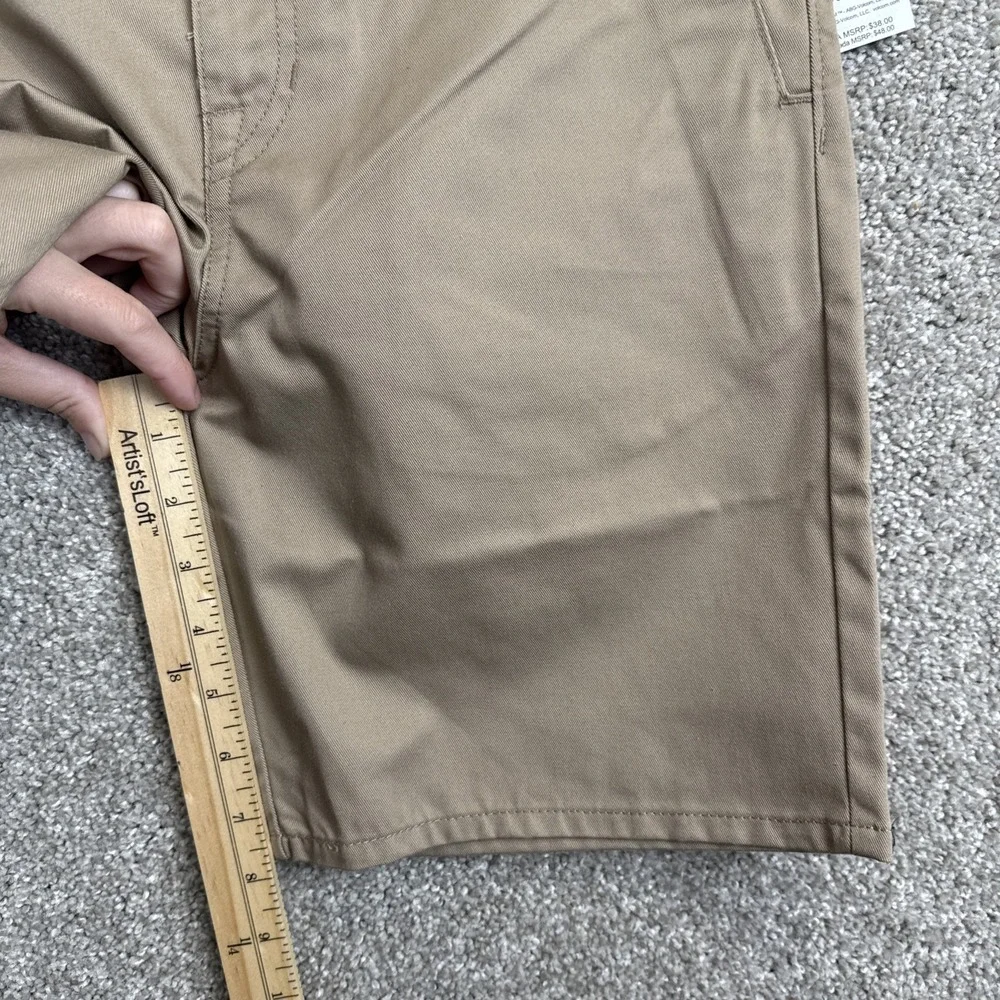 Volcom Youth Frickin‎ Chino Shorts Modern Fit Khaki Size 30 NEW